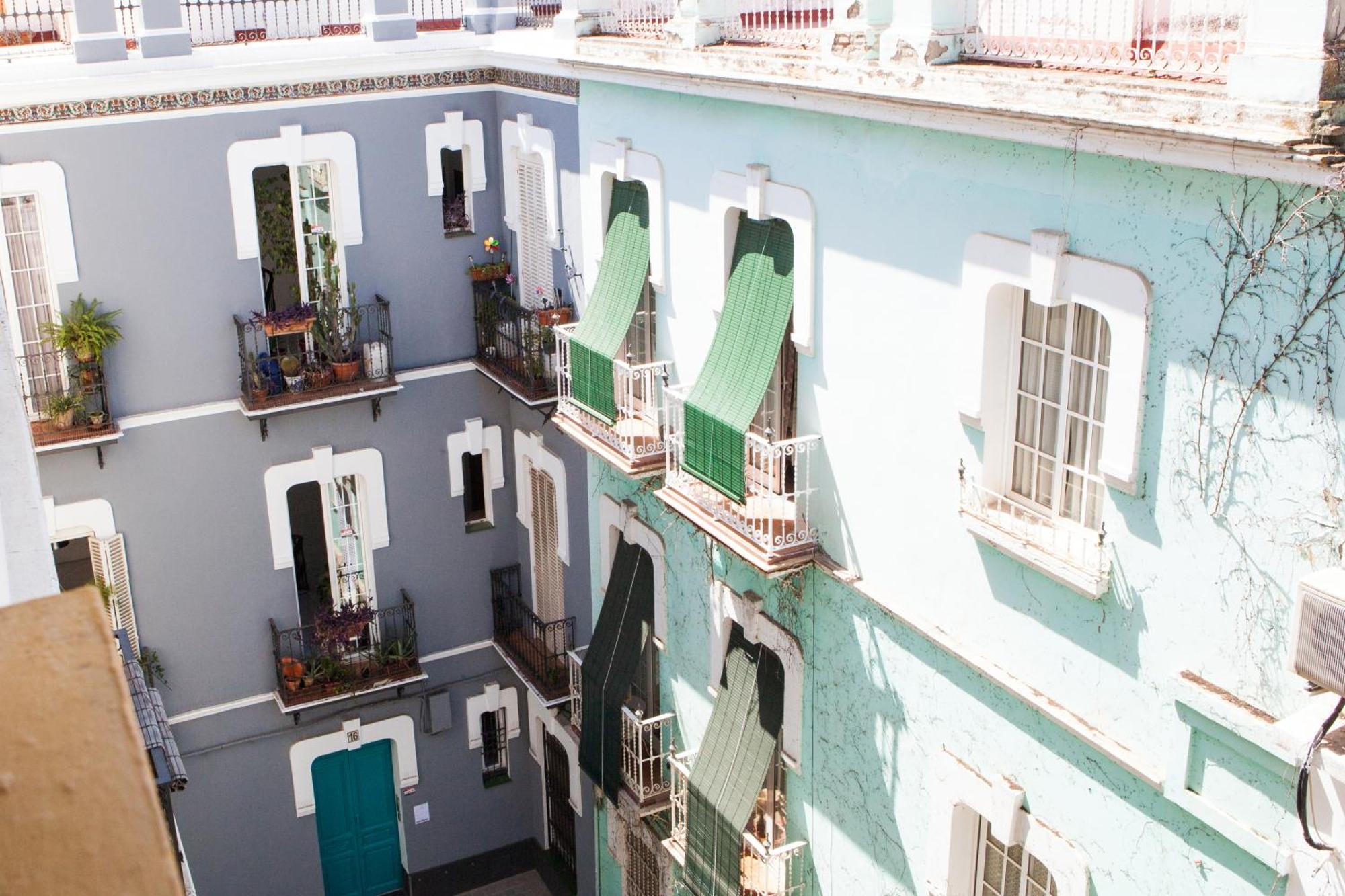 Zona Alameda De Hercules Silencioso إشبيلية المظهر الخارجي الصورة